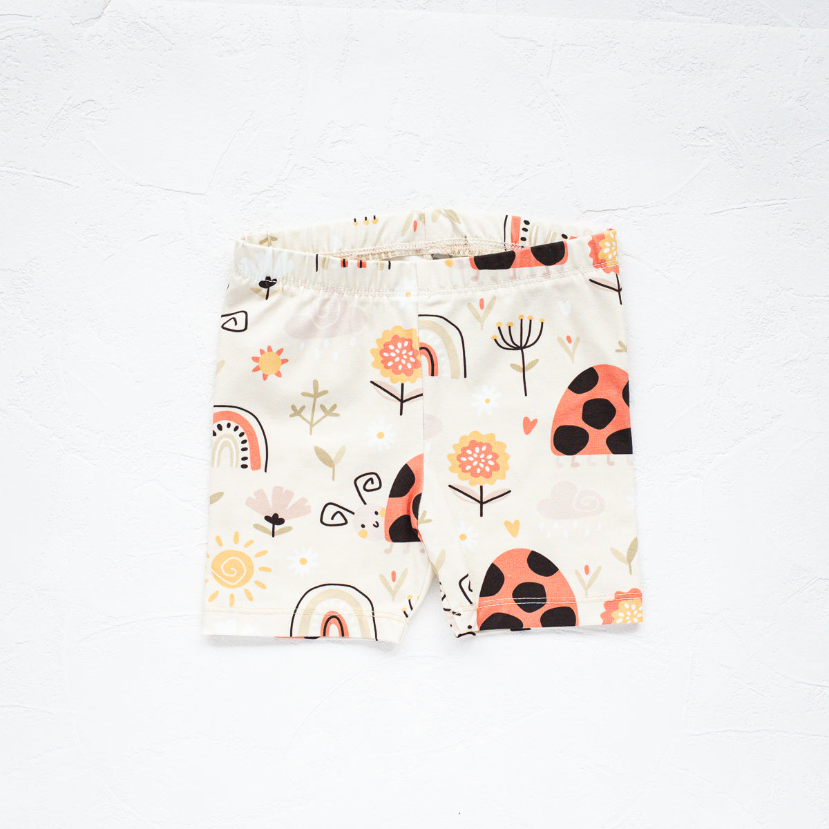Ladybug Bike Shorts (no pockets)