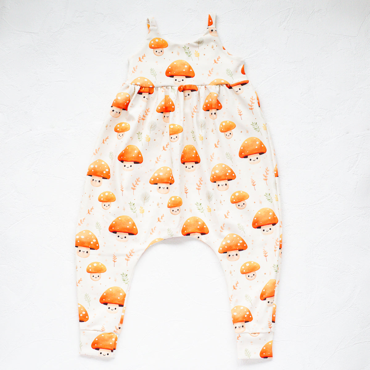 Cutie Mushrooms Romper