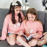 Cotton Candy Unicorn Oversized Crew