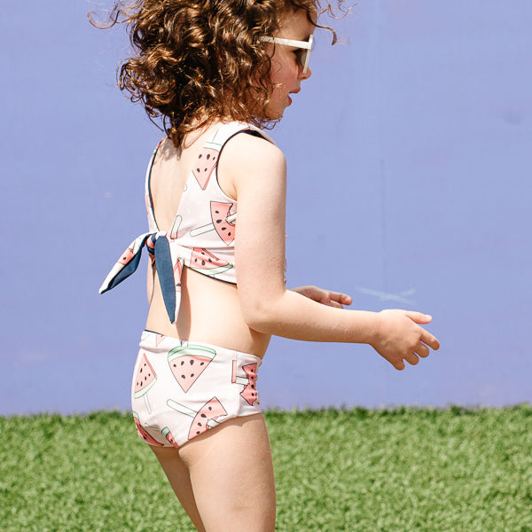 Reversible Swim Set (Kid's) - Watermelon/Navy