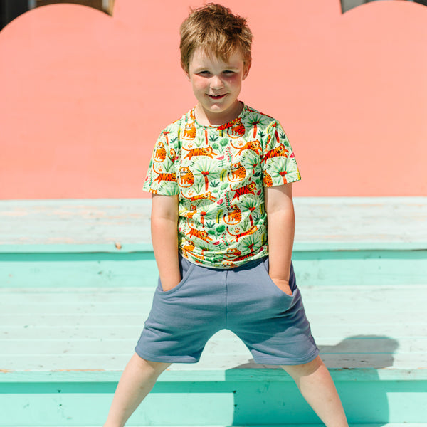 Slate Blue Play Shorts