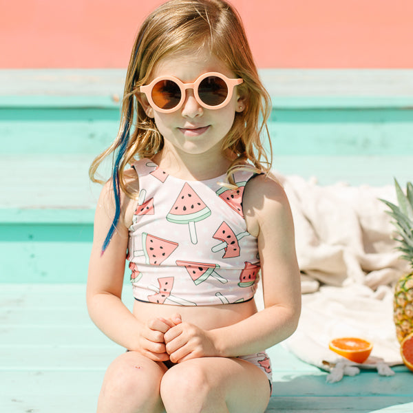Reversible Swim Set (Kid's) - Watermelon/Navy