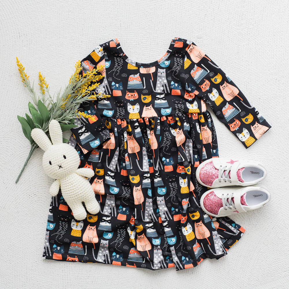 Quirky Cats Dress