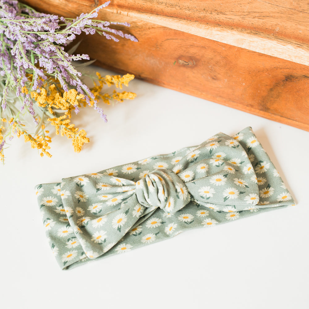 Daisy Bow Headband