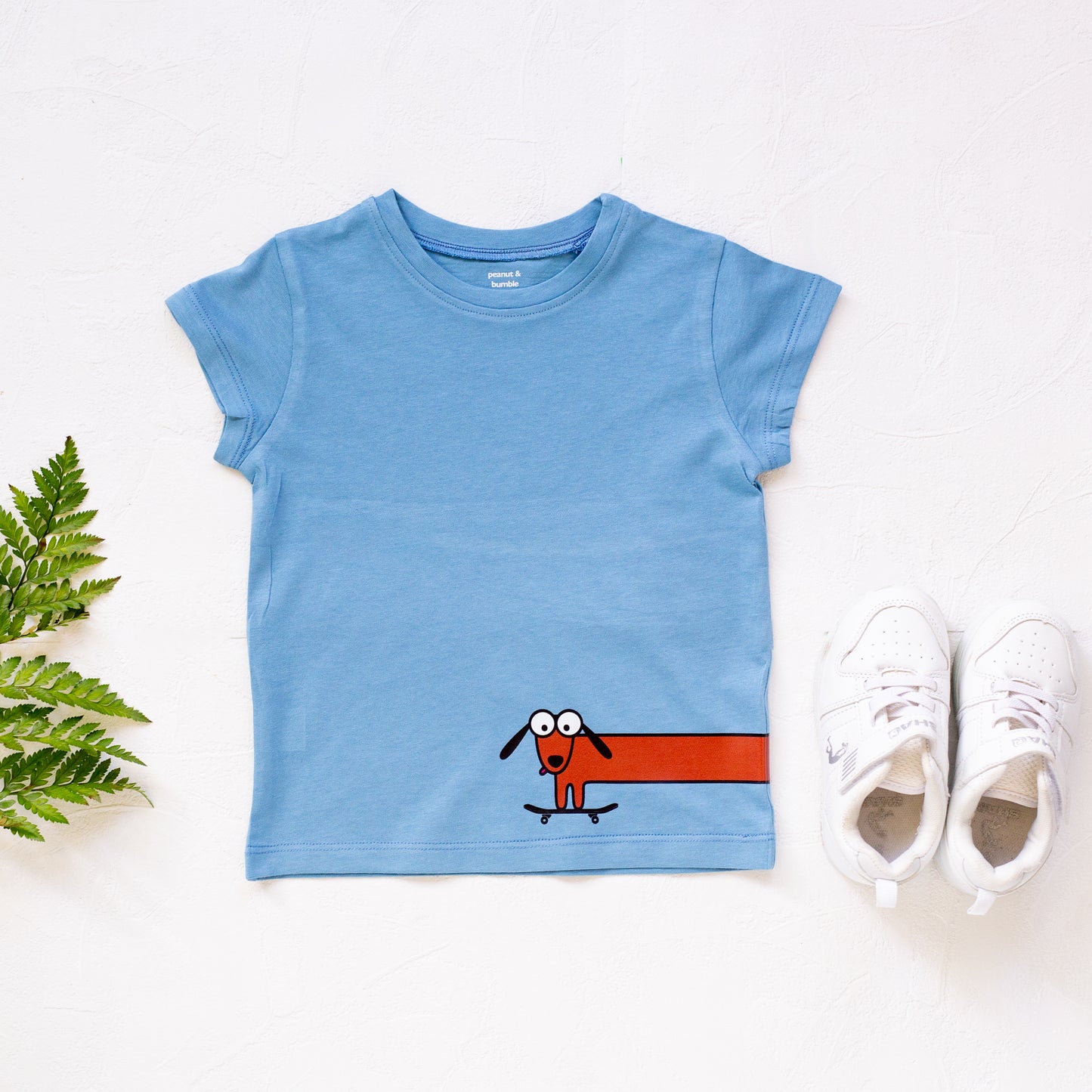Weiner Dog Tee - Blue