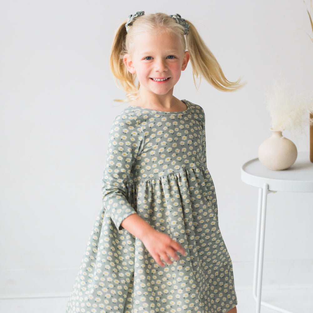 Fall Daisies Dress