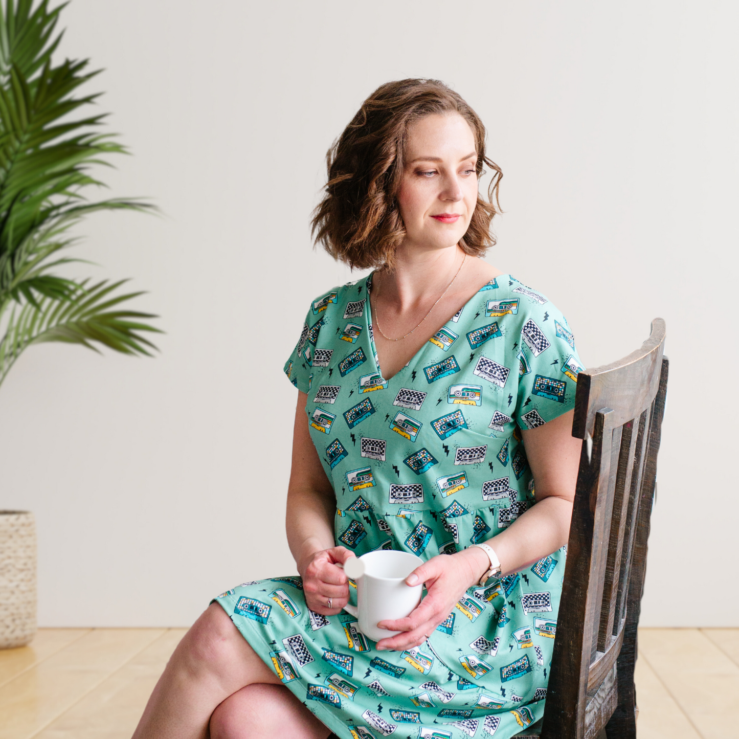 Adult Tiered Dress 3/4 Sleeve *Pre-Order*