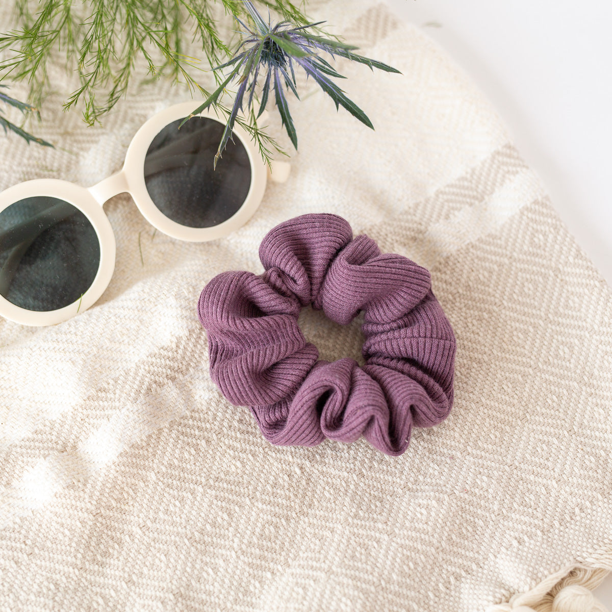 Mauve Scrunchie