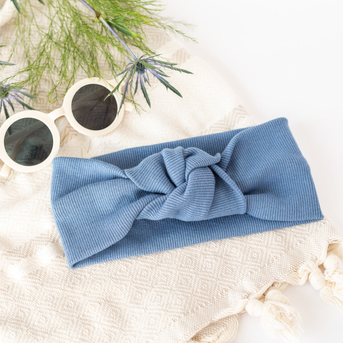Sapphire Knot Headband