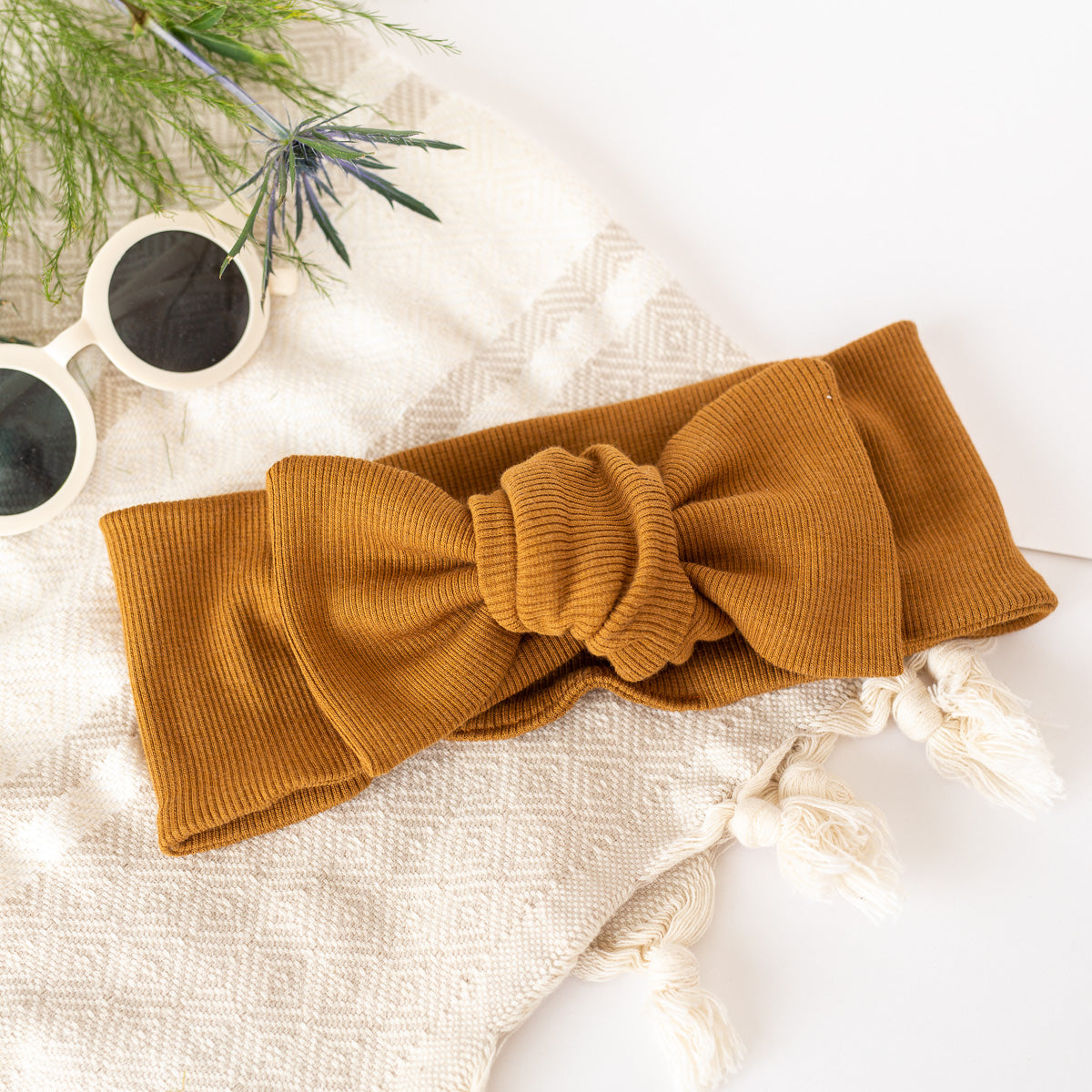 Cinnamon Bow Headband