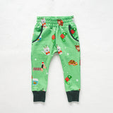 Essential Joggers - Cheery Christmas Santas