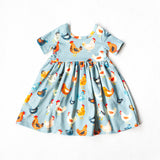 Cheerful Chickens Dress