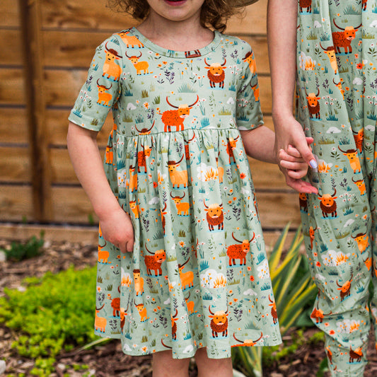 Highland Herd Dress