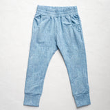Essential Joggers - Denim Print