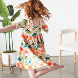 Bright Dinos Dress