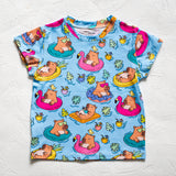 Capybara's Vacation Tee