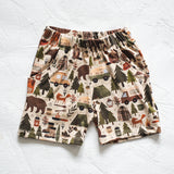 Happy Camper Shorts (with pockets)