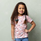Ballerina Pink Unicorn Tee